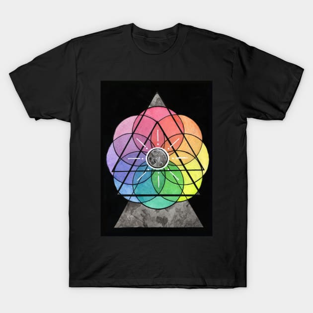 Dark Geometry T-Shirt by Gwenpai